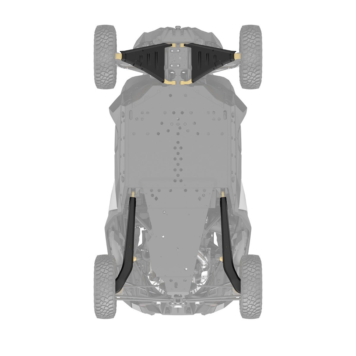 HMWPE FRONT A-ARM AND TRAILING ARM PROTECTORS CAN-AM MAVERICK R