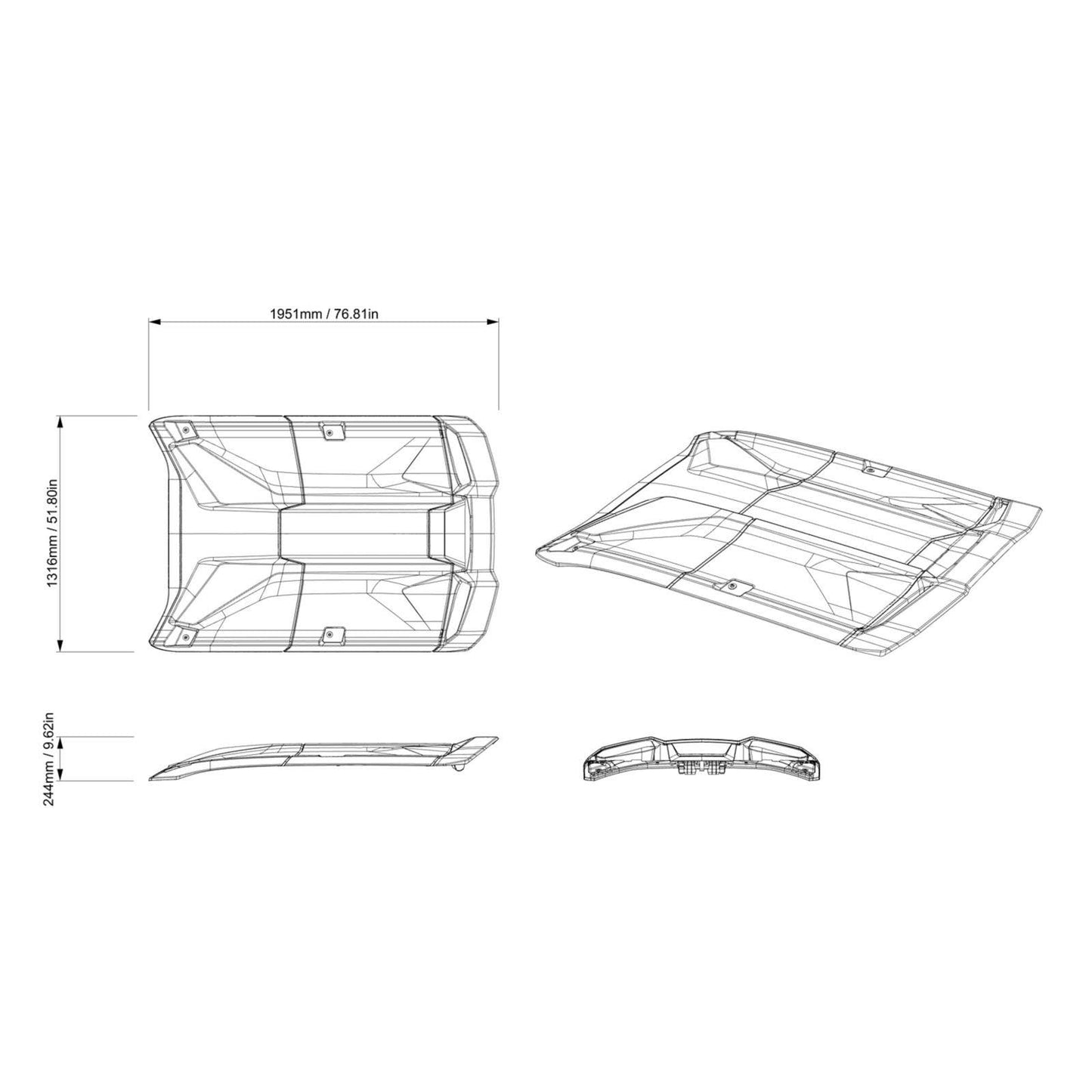 SPORT ROOF CAN-AM MAVERICK R MAX