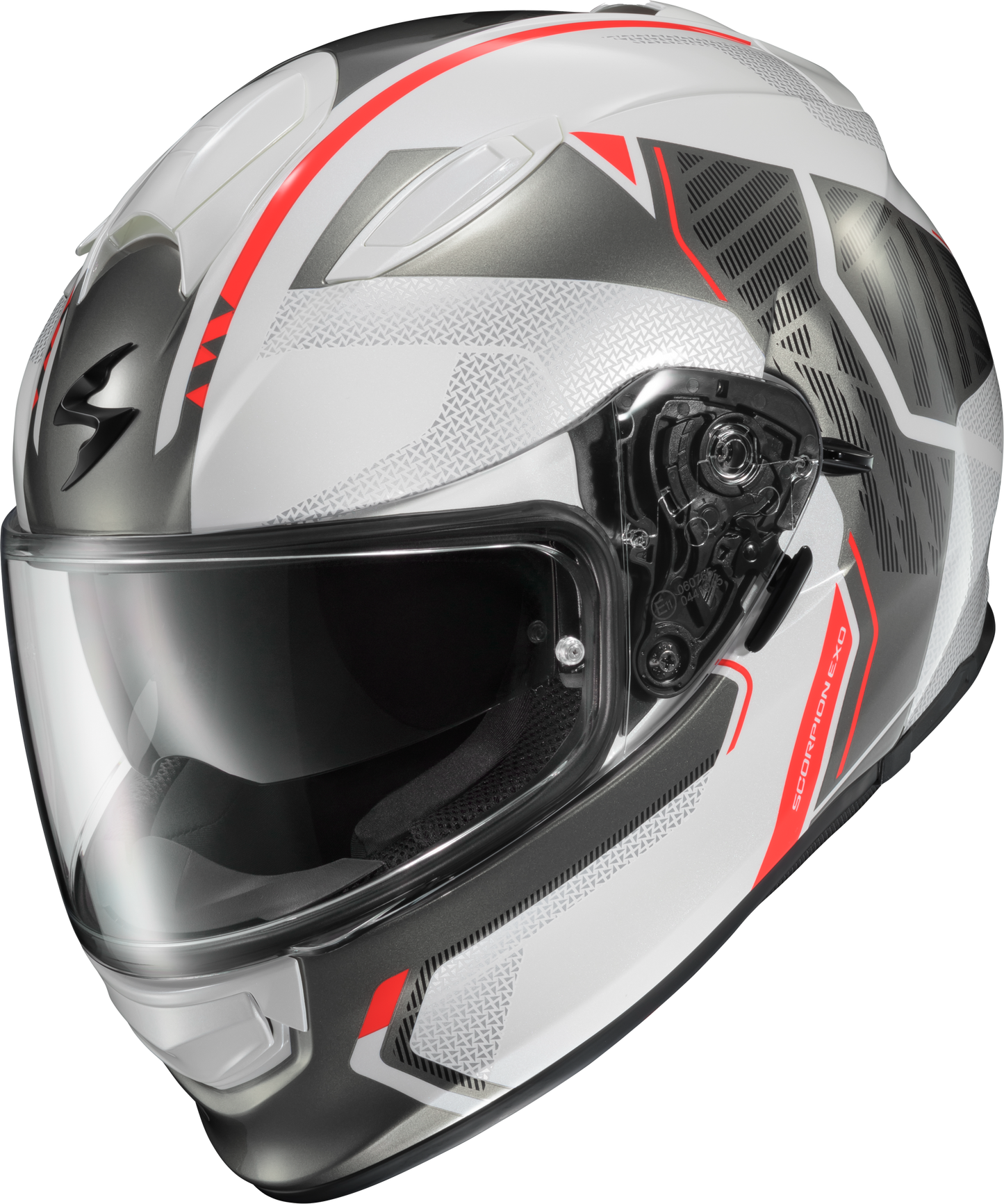 RYZER FULL-FACE HELMET SWITCH WHITE/GREY XL