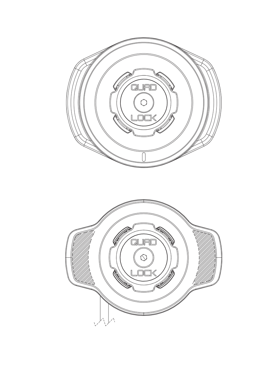 USB WATERPROOF WIRELESS CHARGING HEAD