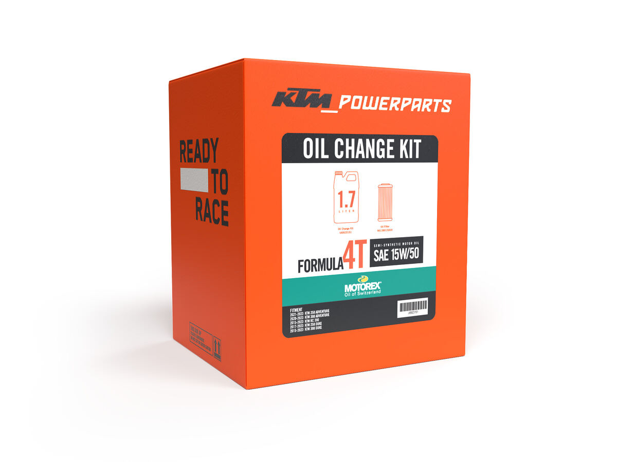 KTM FORMULA 4T OIL CHANGE KIT 15W50
