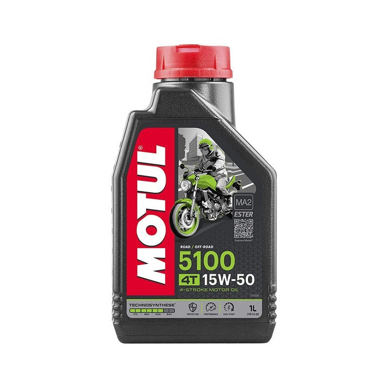 MOTUL 5100 ENGINE OIL 15W50 1-L