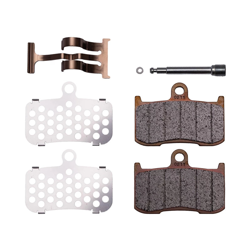 FRONT BRAKE PAD SET FOR 4 PISTON CALIPER
