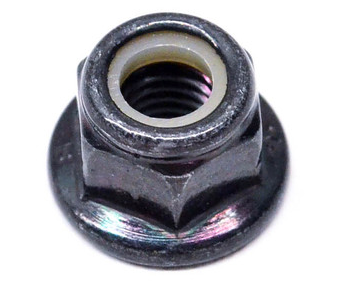 HEX. ELASTIC FLANGED NUT M6