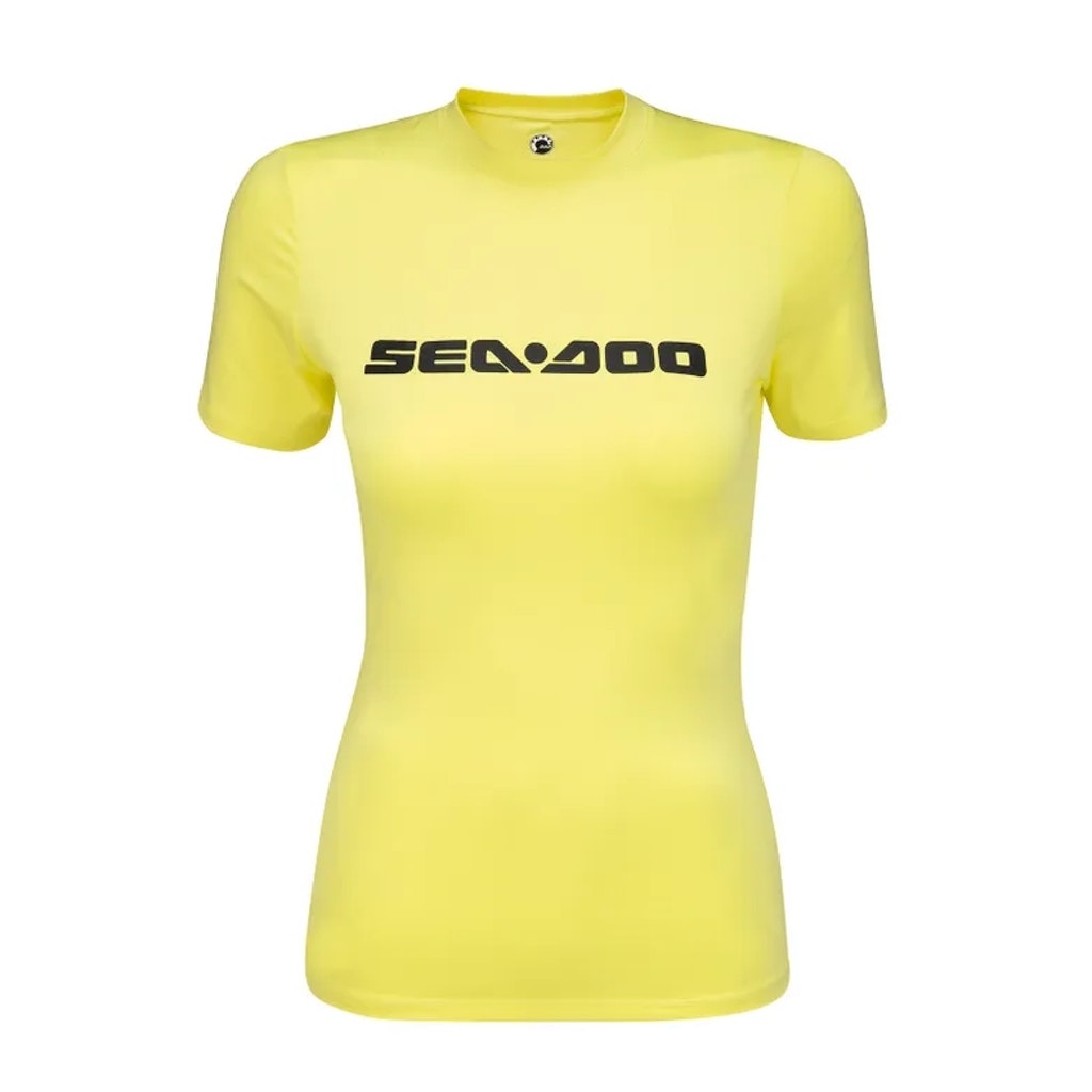 SEA-DOO LADIES SIGNATURE SHORT SLEEVE RASHGUARD