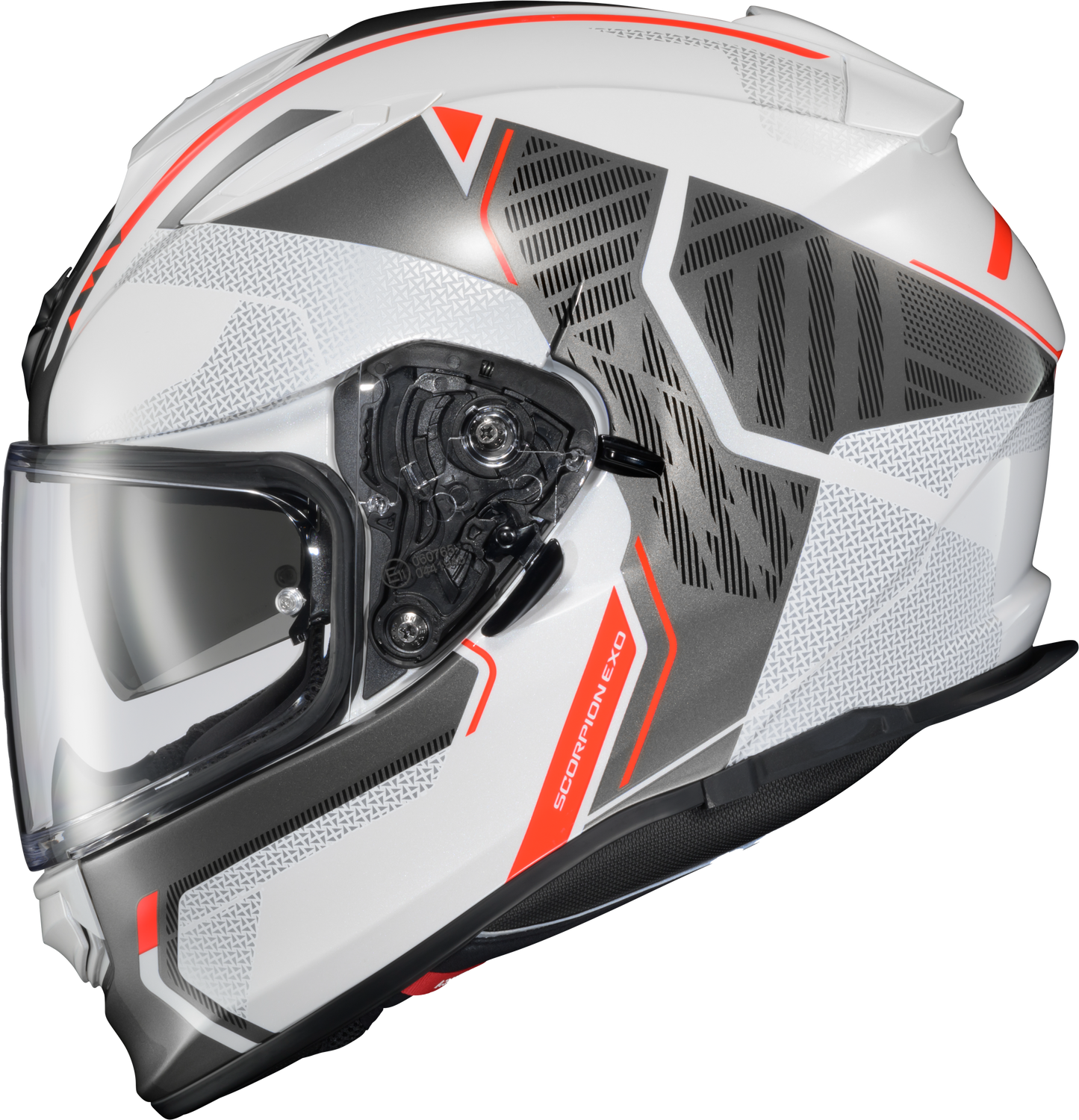 RYZER FULL-FACE HELMET SWITCH WHITE/GREY XL