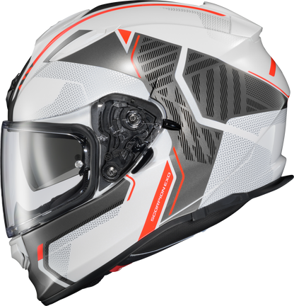 RYZER FULL-FACE HELMET SWITCH WHITE/GREY XL