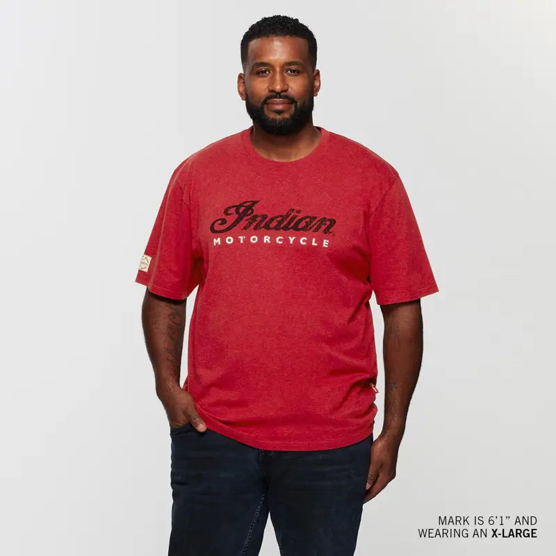 MENS MARL SCRIPT LOGO T-SHIRT