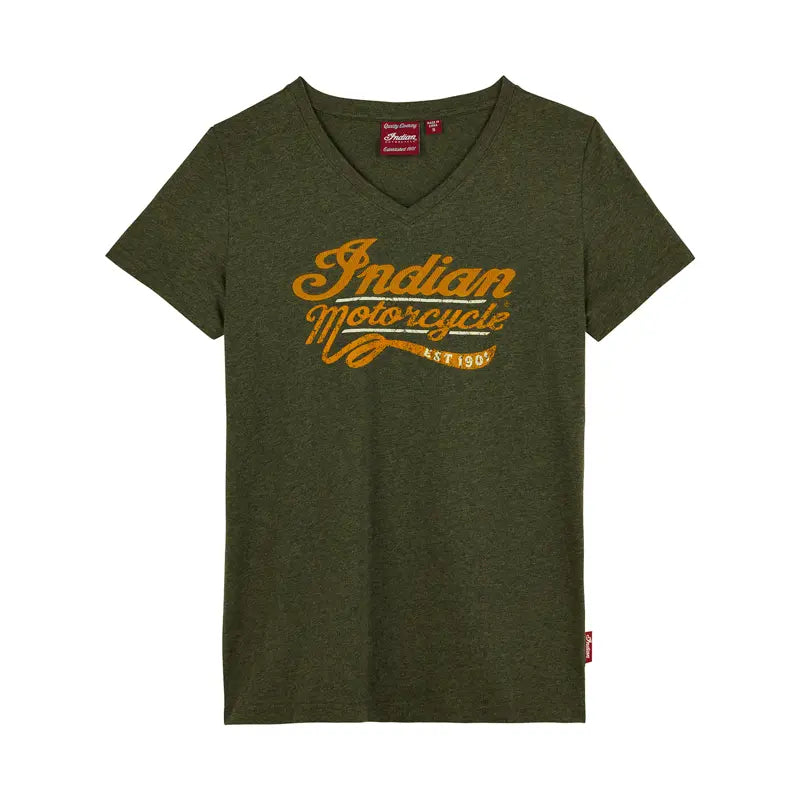 WOMENS MIXED EMBROIDERY PRINT T-SHIRT
