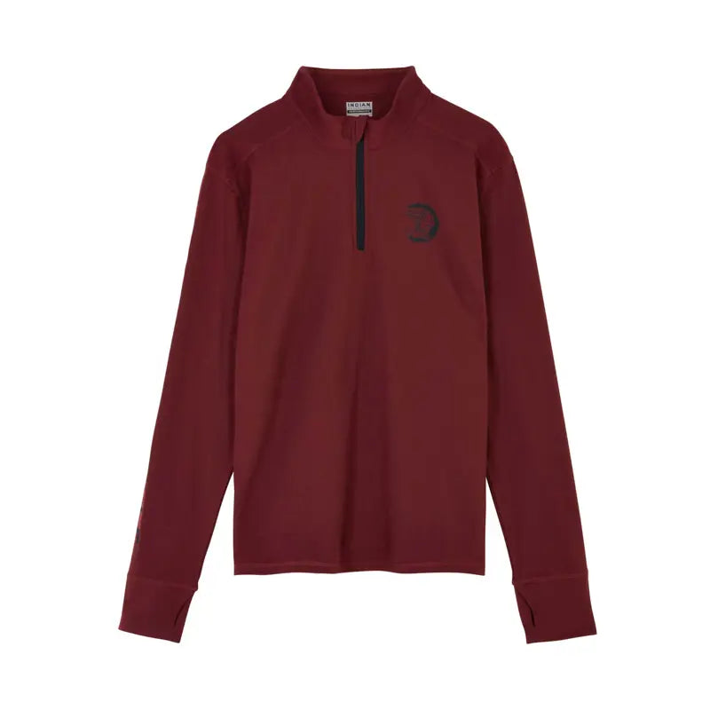 MENS SLEEVE PRINTED ATHLETE QUARTER ZIP