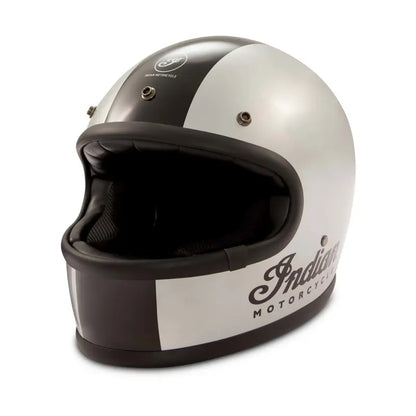 GLOSS STRIPE RETRO FULL FACE HELMET