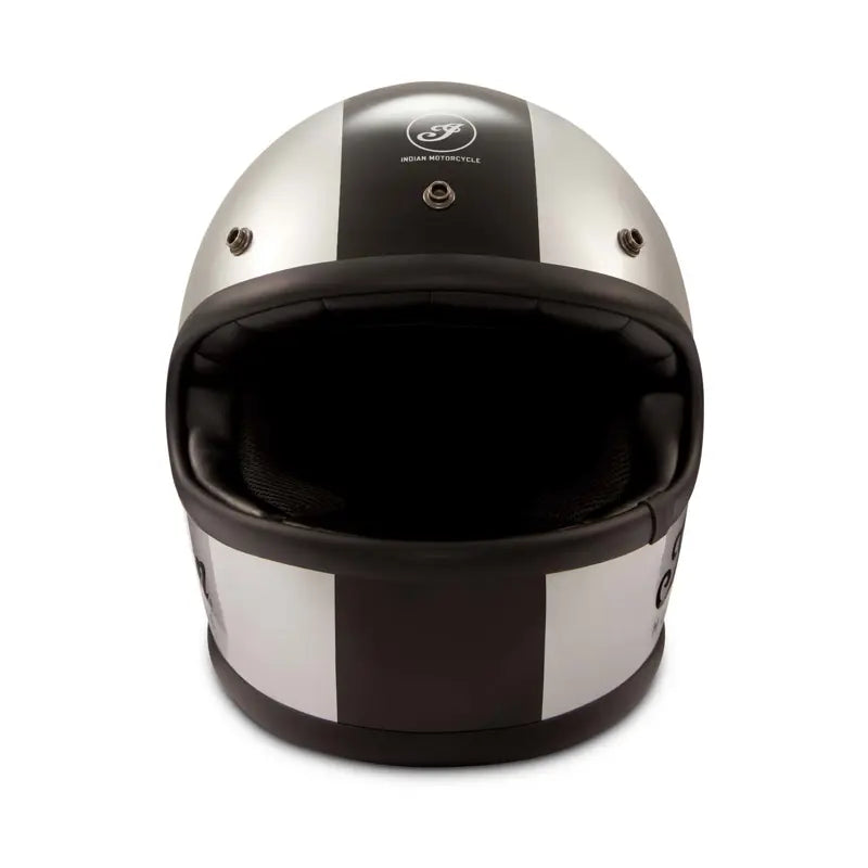 GLOSS STRIPE RETRO FULL FACE HELMET