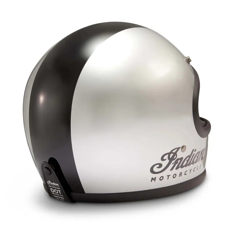 GLOSS STRIPE RETRO FULL FACE HELMET