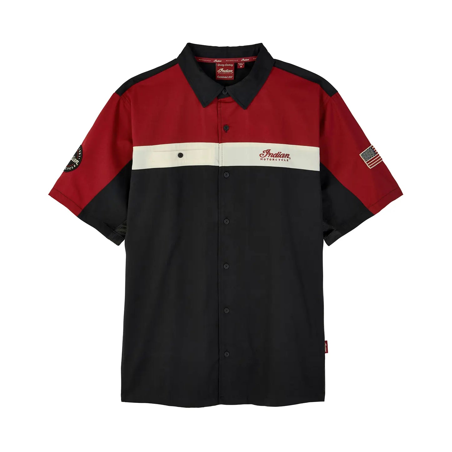 MENS HEADDRESS COLORBLOCK SHOP SHIRT