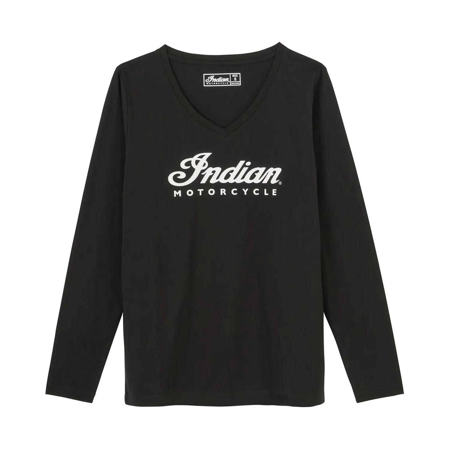 WOMENS ESSENTIAL SCRIPT LOGO LONG SLEEVE T-SHIRT