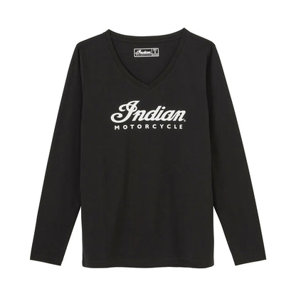 WOMENS ESSENTIAL SCRIPT LOGO LONG SLEEVE T-SHIRT