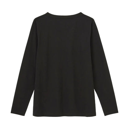 WOMENS ESSENTIAL SCRIPT LOGO LONG SLEEVE T-SHIRT