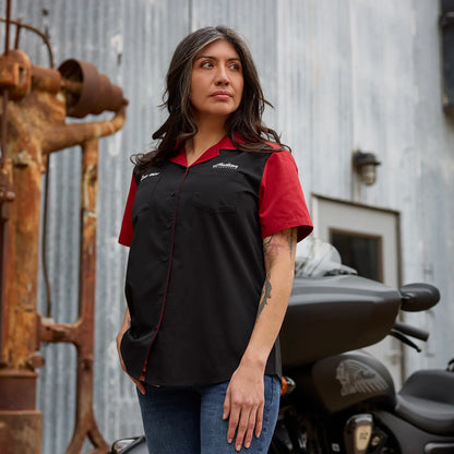 WOMENS HEADDRESS POCKET SS SHIRT