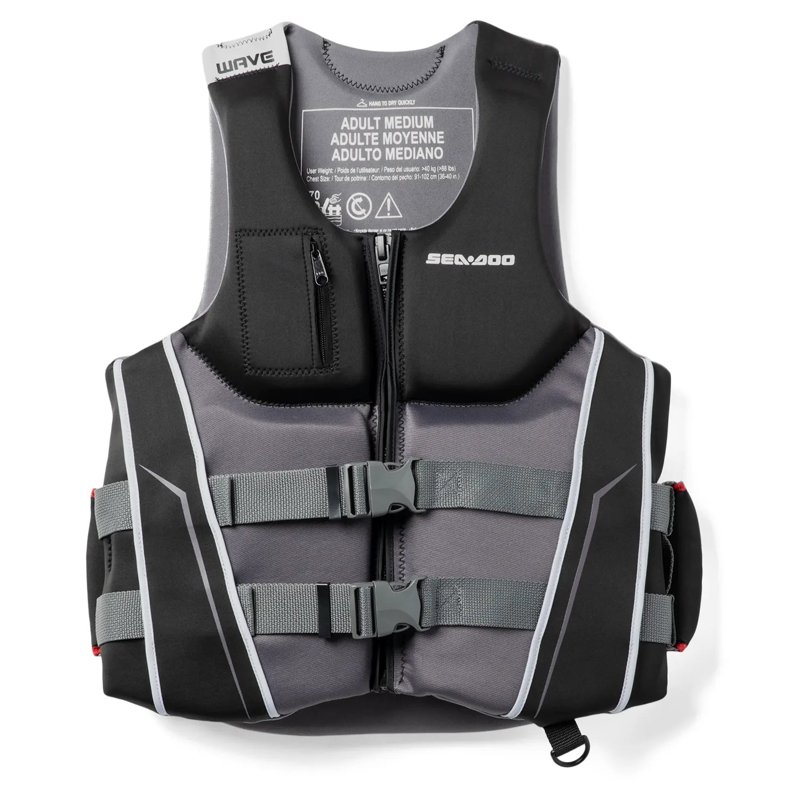 SEA-DOO UNISEX WAVE GRIP PFD/LIFE JACKET