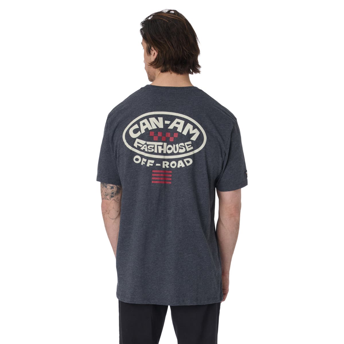 MENS CAN-AM X FH BADGE TEE