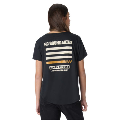 WOMENS CAN-AM X FH NO BOUNDARIE TEE