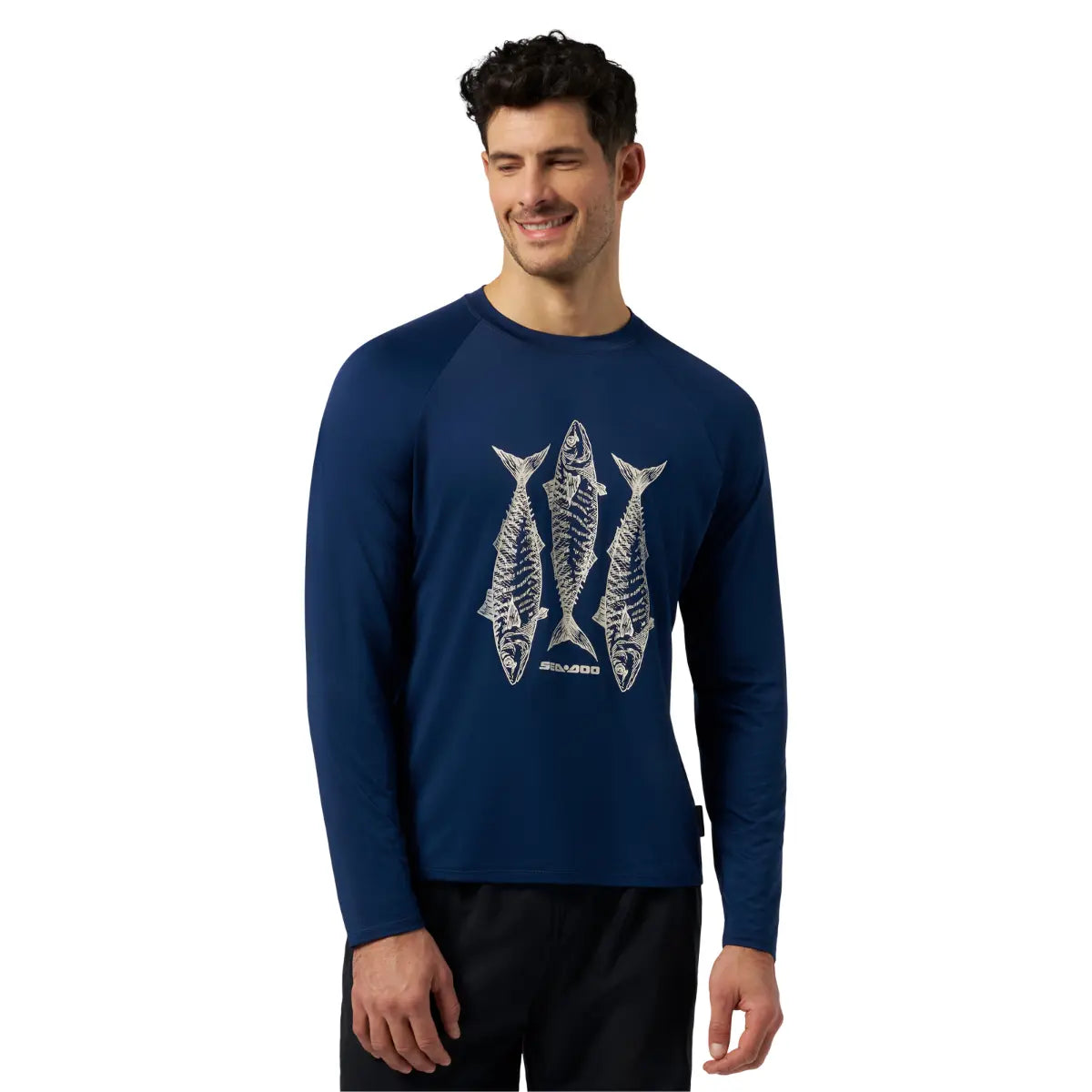 SEA0DOO MENS UV FISHING LONG SLEEVE SHIRT