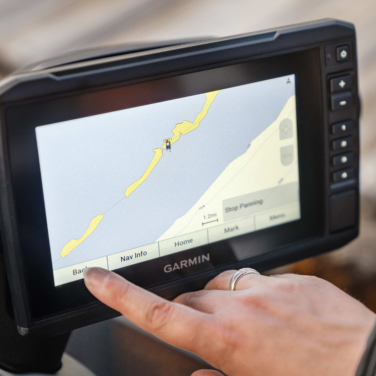 GPS GARMIN ECHOMAP UHD 72SV FOR SWITCH PONTOON