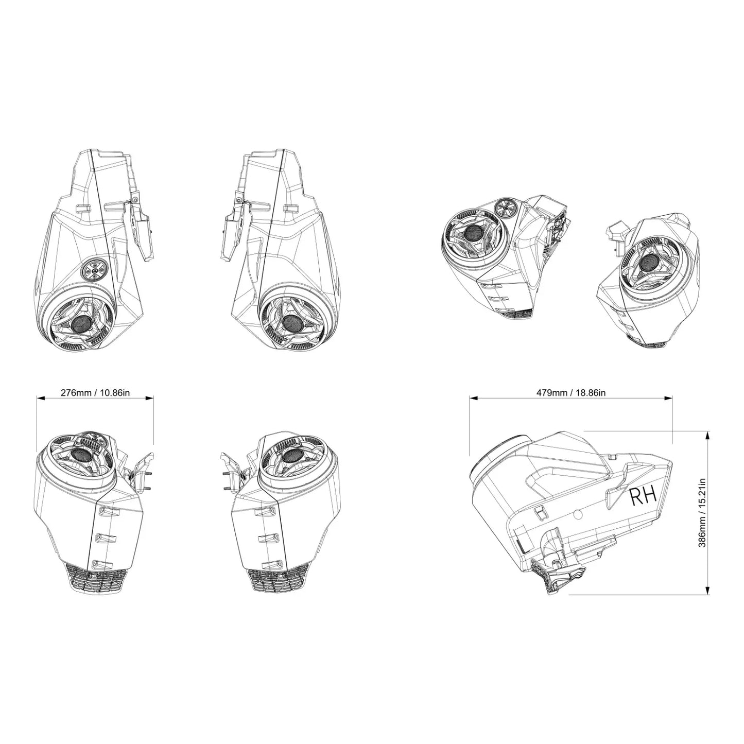 2X 80W PLATINUM AUDIO SYSTEM KIT