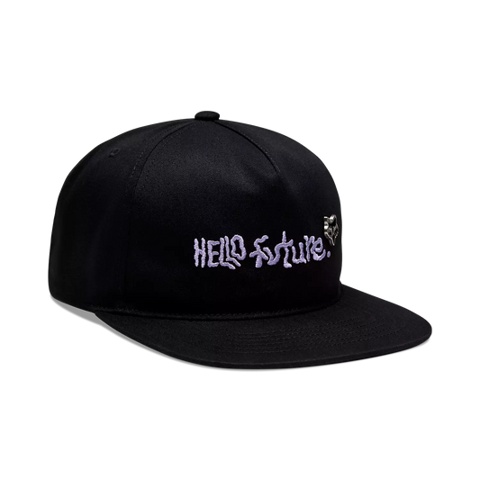 HELLO FUTURE SNAPBACK HAT