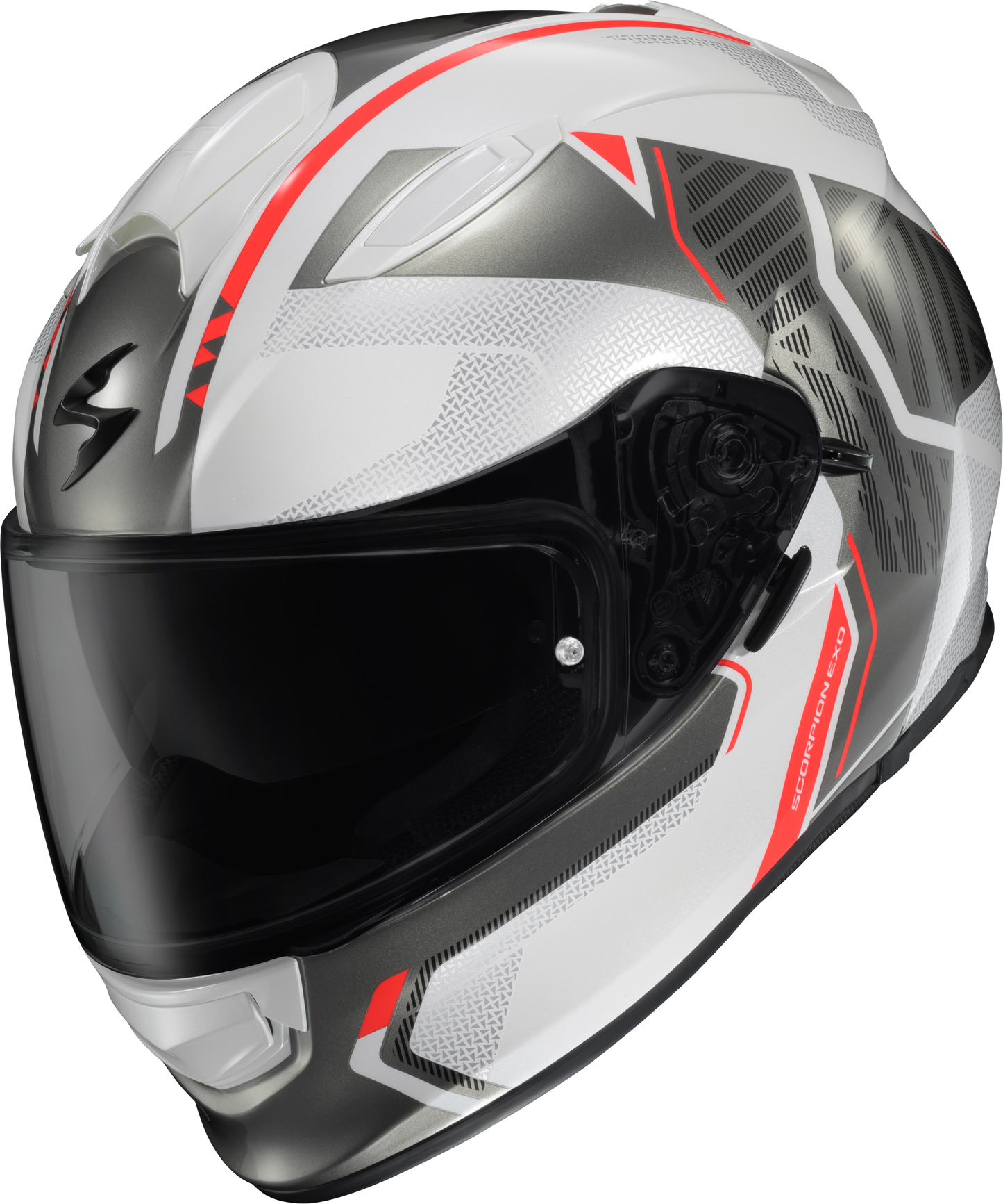 RYZER FULL-FACE HELMET SWITCH WHITE/GREY XL