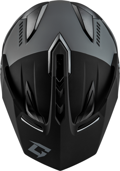 GM-11 RONIN HELMET MATTE BLACK/SILVER XL