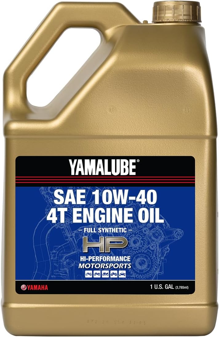 YAMALUBE 10W-40 HI-PERFORMANCE FULL SYNTHETIC 4T OIL