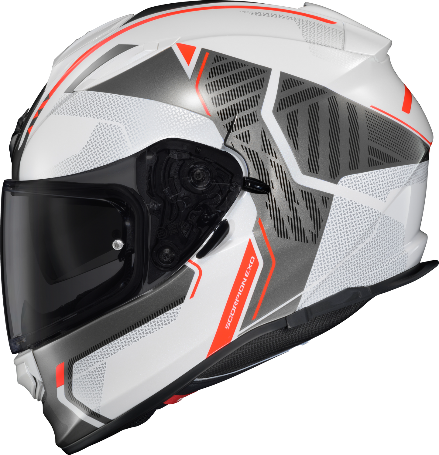 RYZER FULL-FACE HELMET SWITCH WHITE/GREY XL