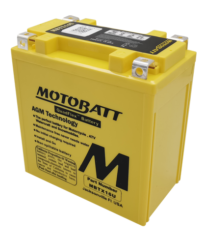 MOTOBATT MBTX16U SEALED FACTORY ACTIVATED