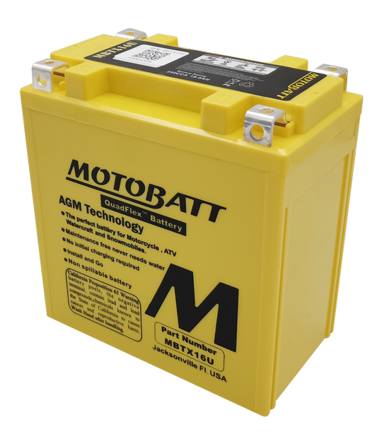 MOTOBATT MBTX16U SEALED FACTORY ACTIVATED