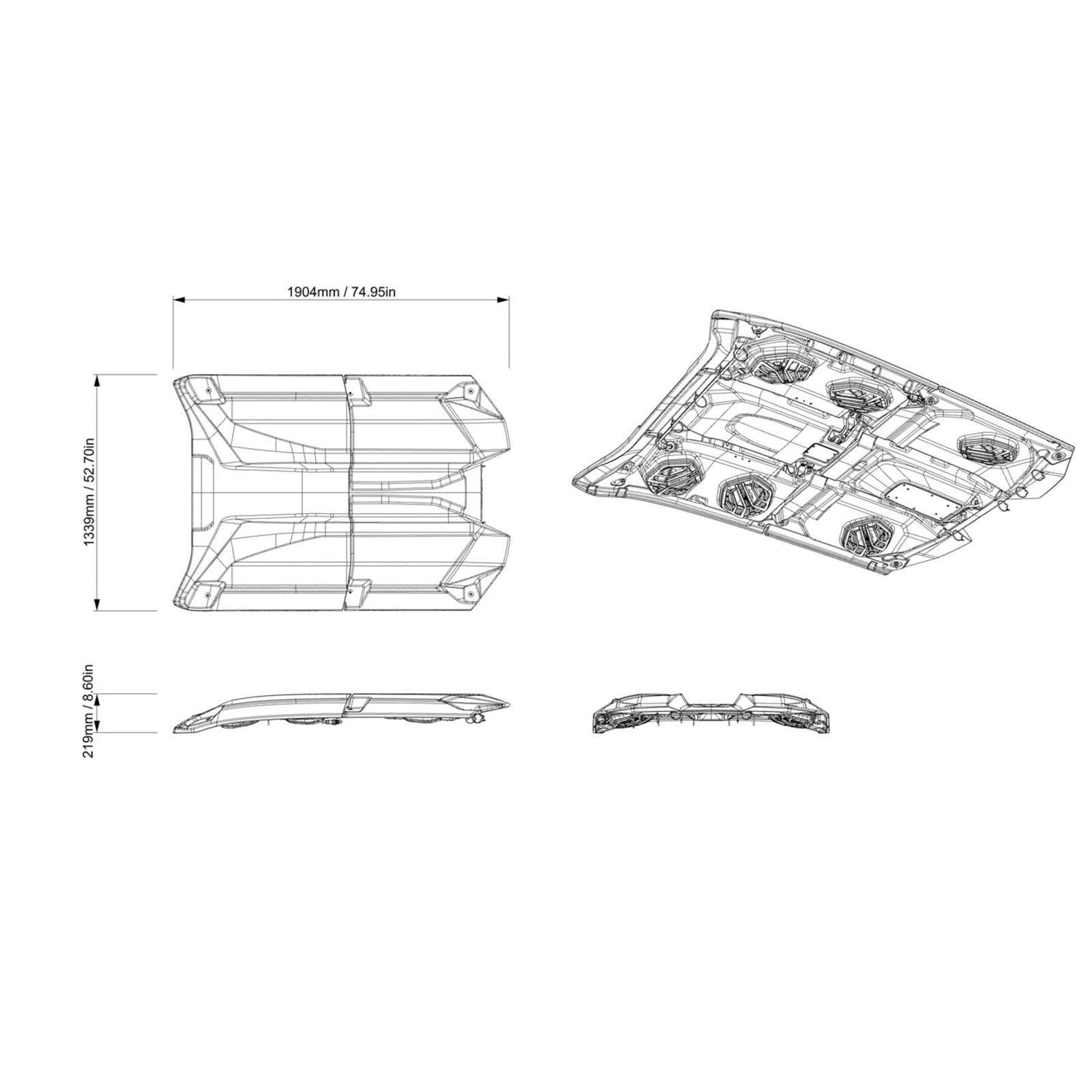 JL AUDIO ROOF - LEVEL 4 CAN-AM MAVERICK