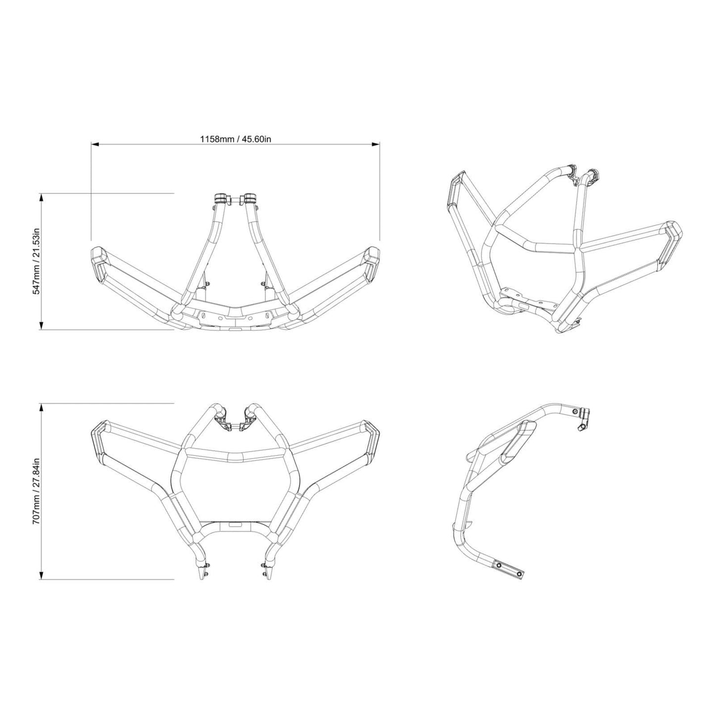 TRAIL FRONT BUMPER - MAVERICK R