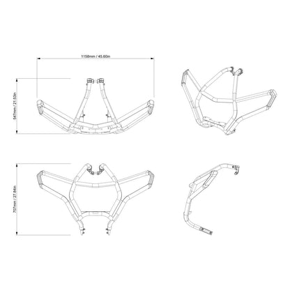 TRAIL FRONT BUMPER - MAVERICK R