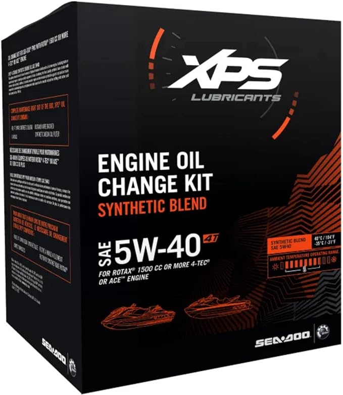 SEA-DOO OIL CHANGE KIT 5W40 1500 CC +