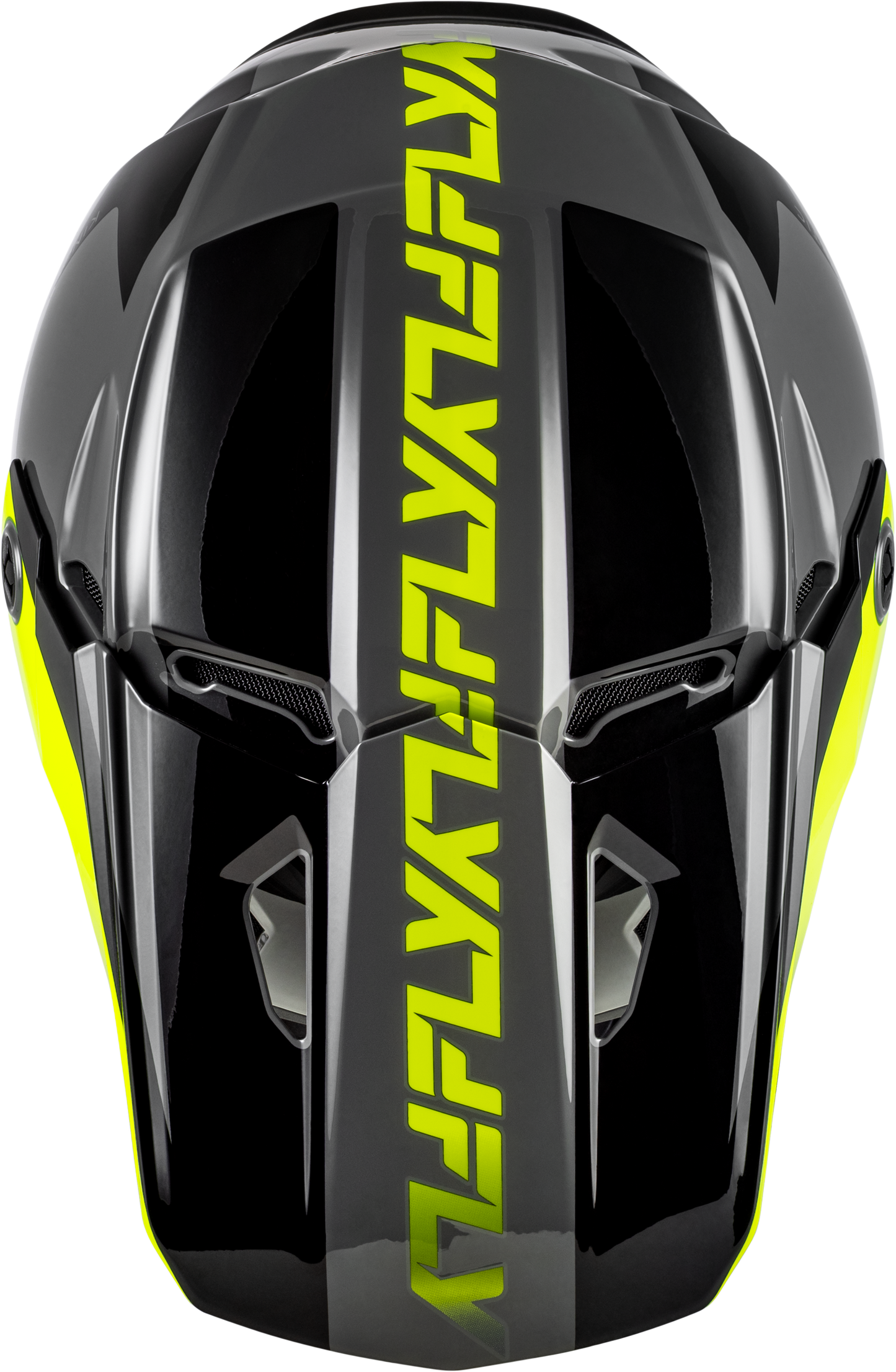 KINETIC CREST HELMET GREY/BLACK/HI-VIS 2X