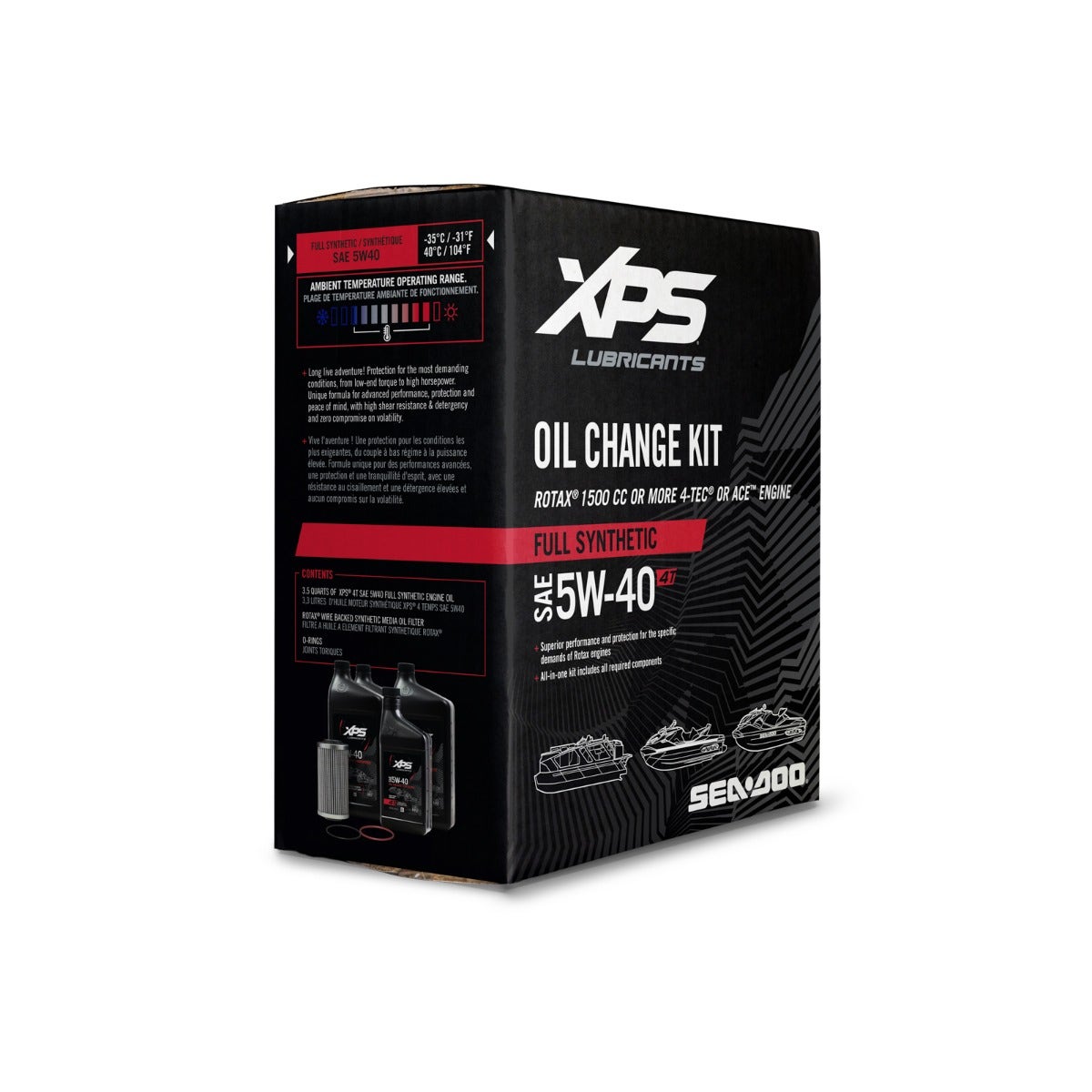 4T 5W-40 FULL SYNTHETIC OIL CHANGE KIT FOR ENGINES 1500 CC+