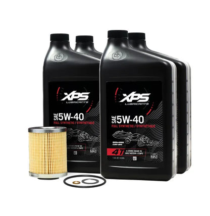 4T 5W-40 FULL SYNTHETIC OIL CHANGE KIT FOR ROTAX 900 ACE ENGINE