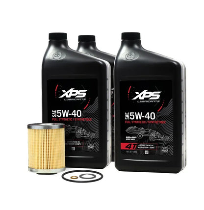 4T 5W-40 FULL SYNTHETIC OIL CHANGE KIT FOR ROTAX 600 CC ENGINE