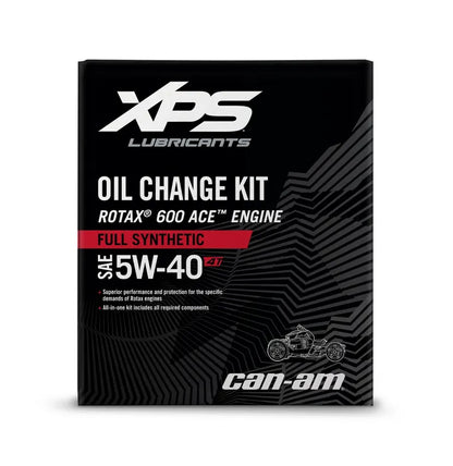 4T 5W-40 FULL SYNTHETIC OIL CHANGE KIT FOR ROTAX 600 CC ENGINE