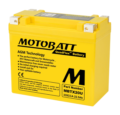 MOTOBATT MBTX20U