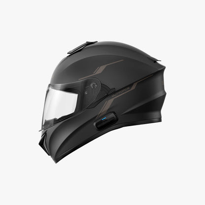 OUTFORCE DOT FULL FACE HELMET W/ BLUETOOTH INTERCOM