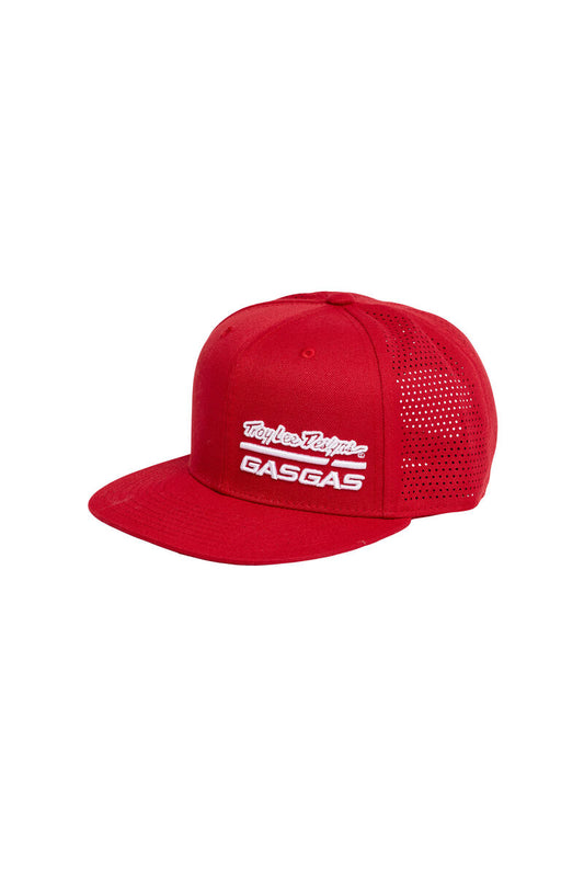 TLD GASGAS TEAM TECH CAP - DARK RED