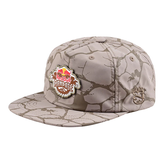TROY LEE DESIGNS REDBULL RAMPAGE SCORCHED UNSTRUCTURED STRAPBACK HAT