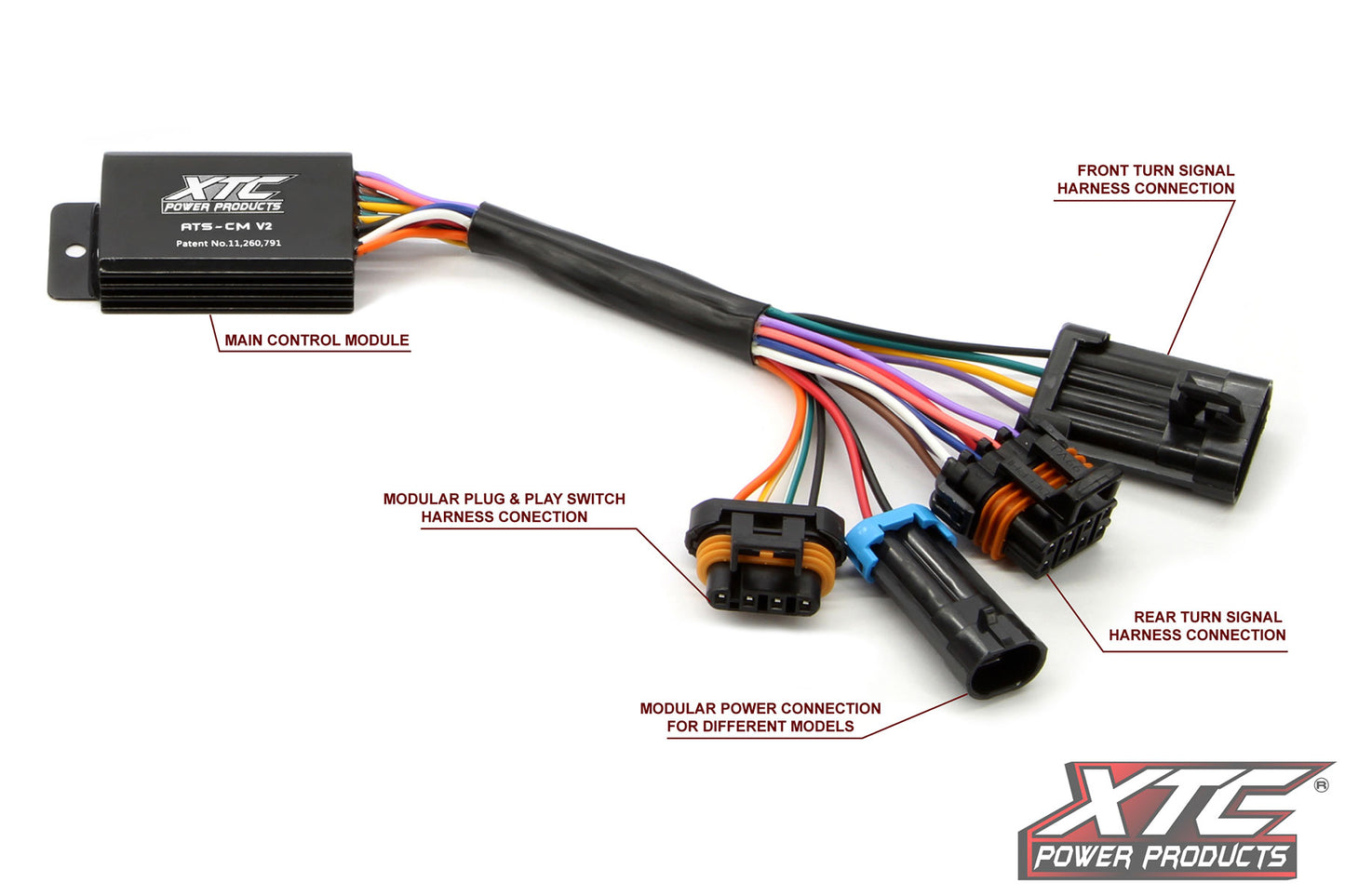CAN-AM MAVERICK SPORT/TRAIL SELF-CANCELING TURN SIGNAL SYSTEM WITH HORN