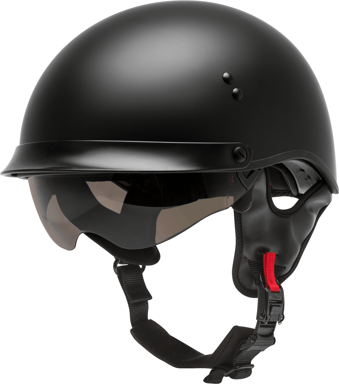 HH-65 HALF HELMET FULL DRESSED